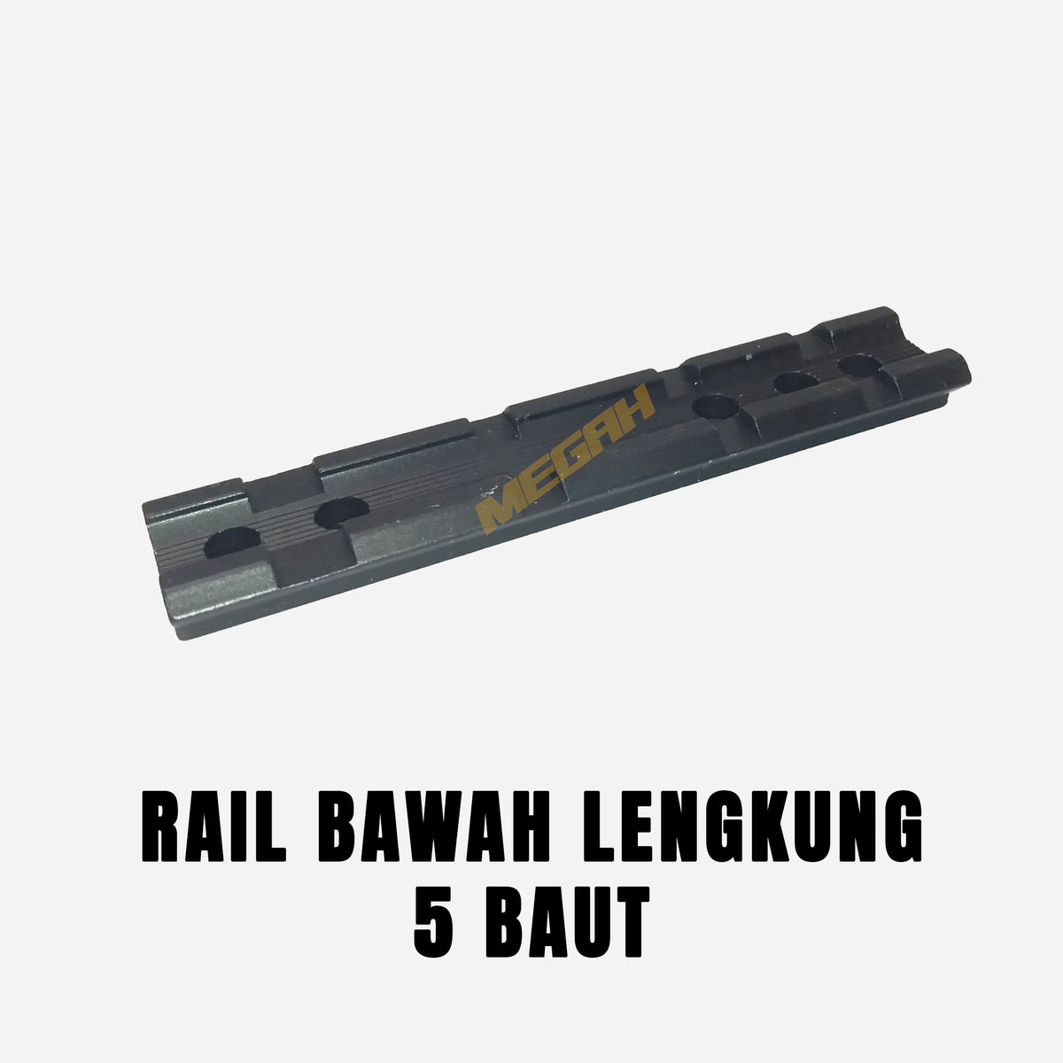 RAIL BAWAH LENGKUNG 5 BAUT (MT598) Gambar utama produk