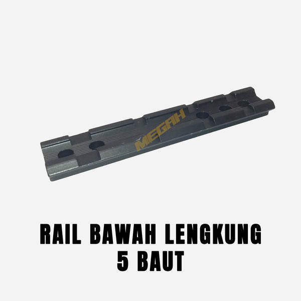 RAIL BAWAH LENGKUNG 5 BAUT (MT598)