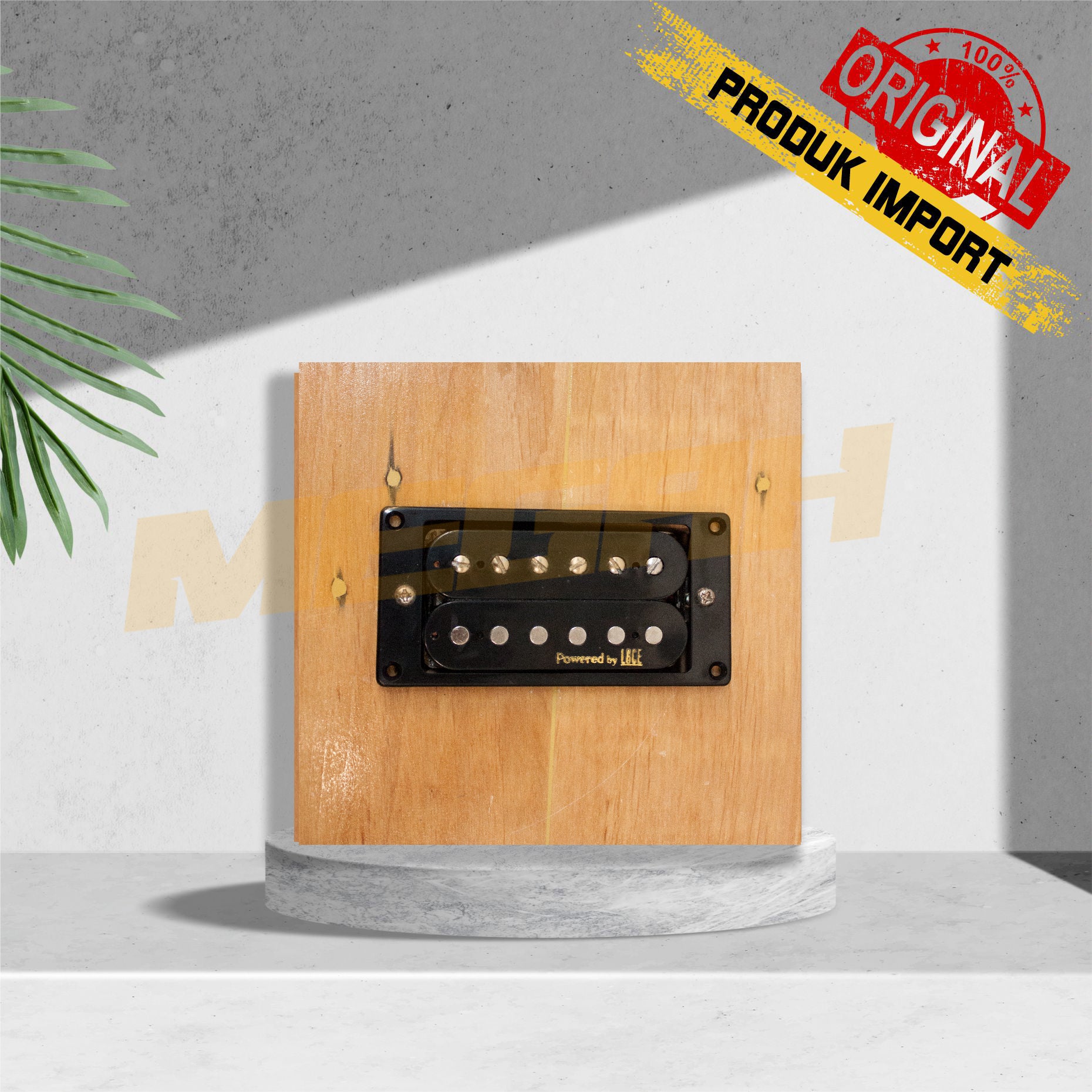 PICK UP HUMMBUCKER ALNICO 5 STRING BRIDGE - BLACK Gambar sekunder produk
