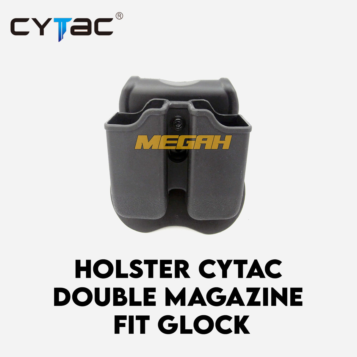 HOLSTER CYTAC DOUBLE MAGAZINE FIT GLOCK Gambar utama produk