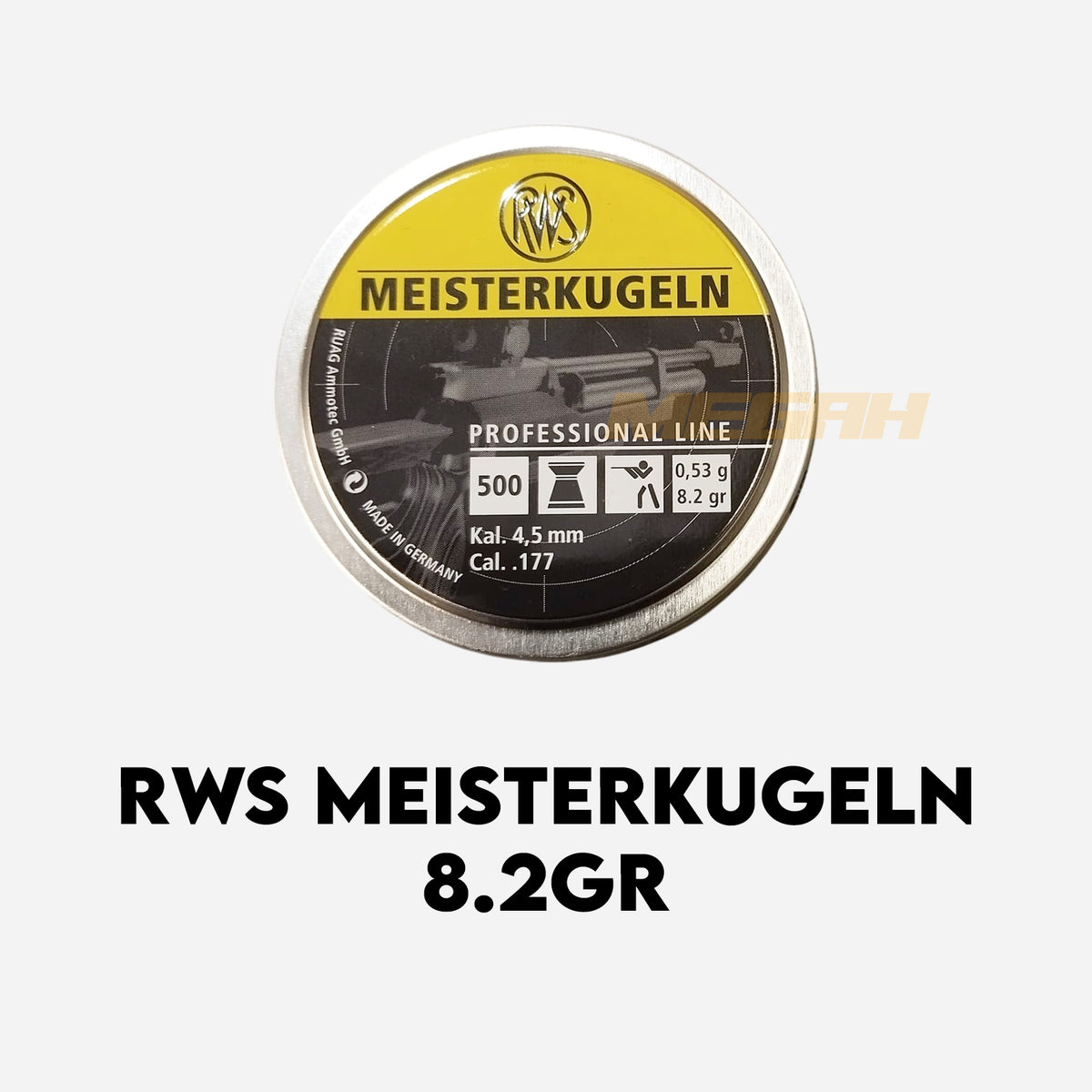 RWS MEISTERKUGELN KUNING - RIFLE Gambar utama produk