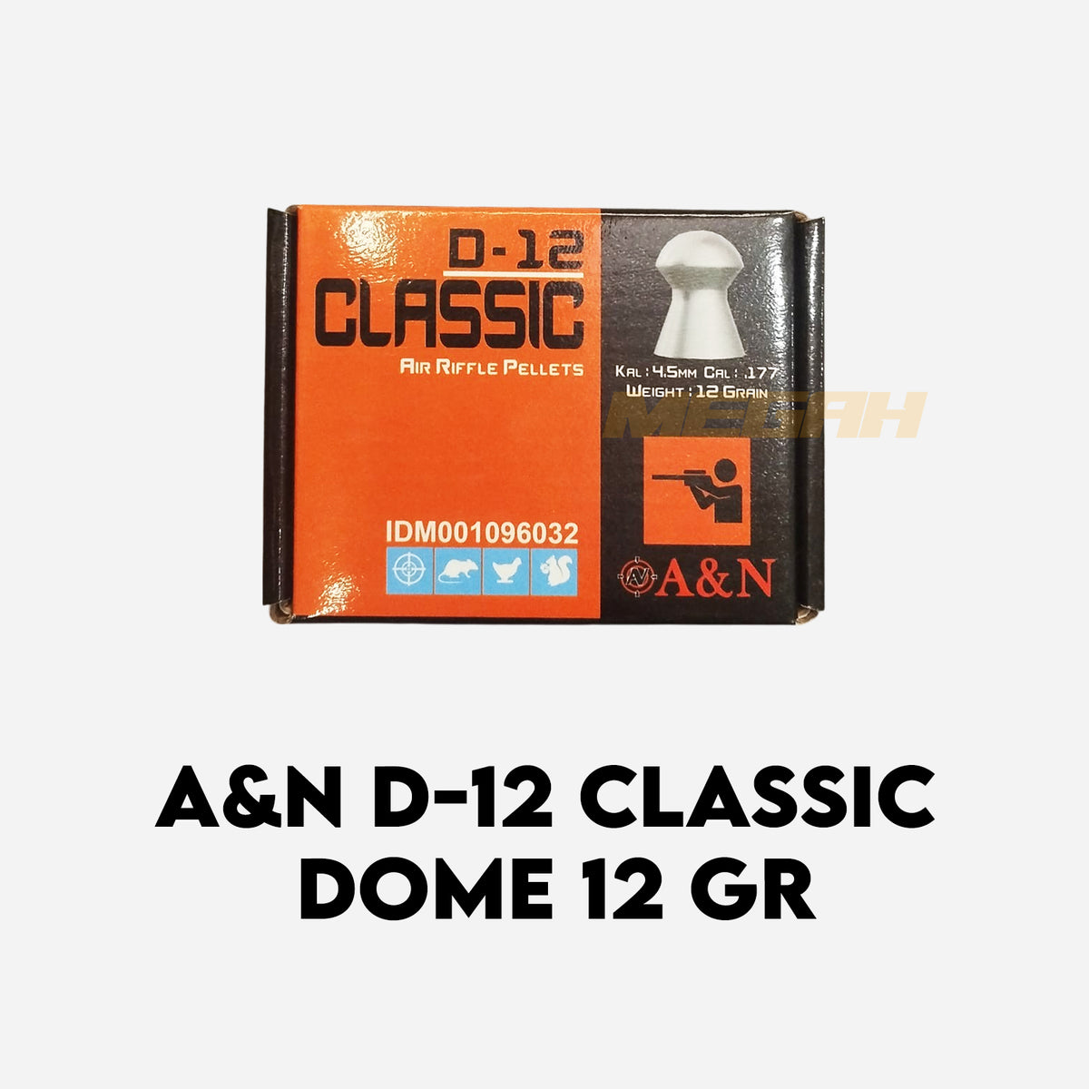 A&N D-12 CLASSIC 12 gr DOME Gambar utama produk