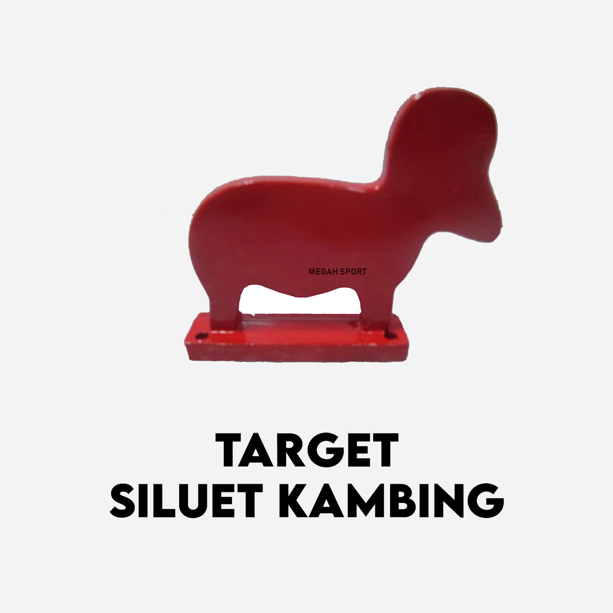SILUET/ TARGET KAMBING (PE412)