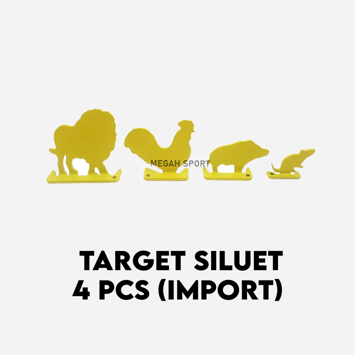 TARGET SILUET 4 PCS IMPORT (PE421) Gambar utama produk