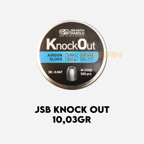 SLUG JSB KNOCK OUT 10,03gr BELI 1 GRATIS 1