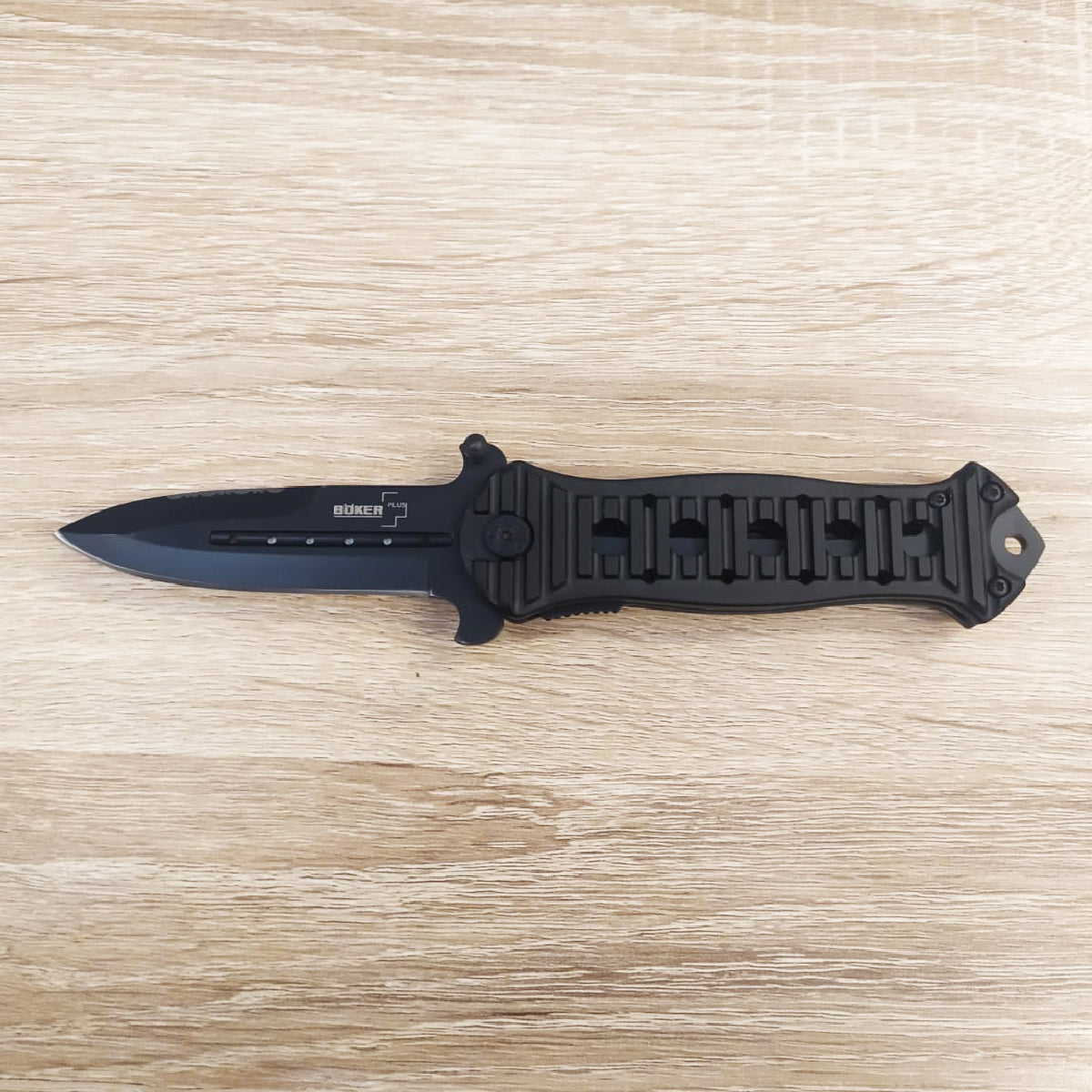 PISAU LIPAT BOKER PLUS (BLACK) | PISAU OUTDOOR/SURVIVAL Gambar utama produk
