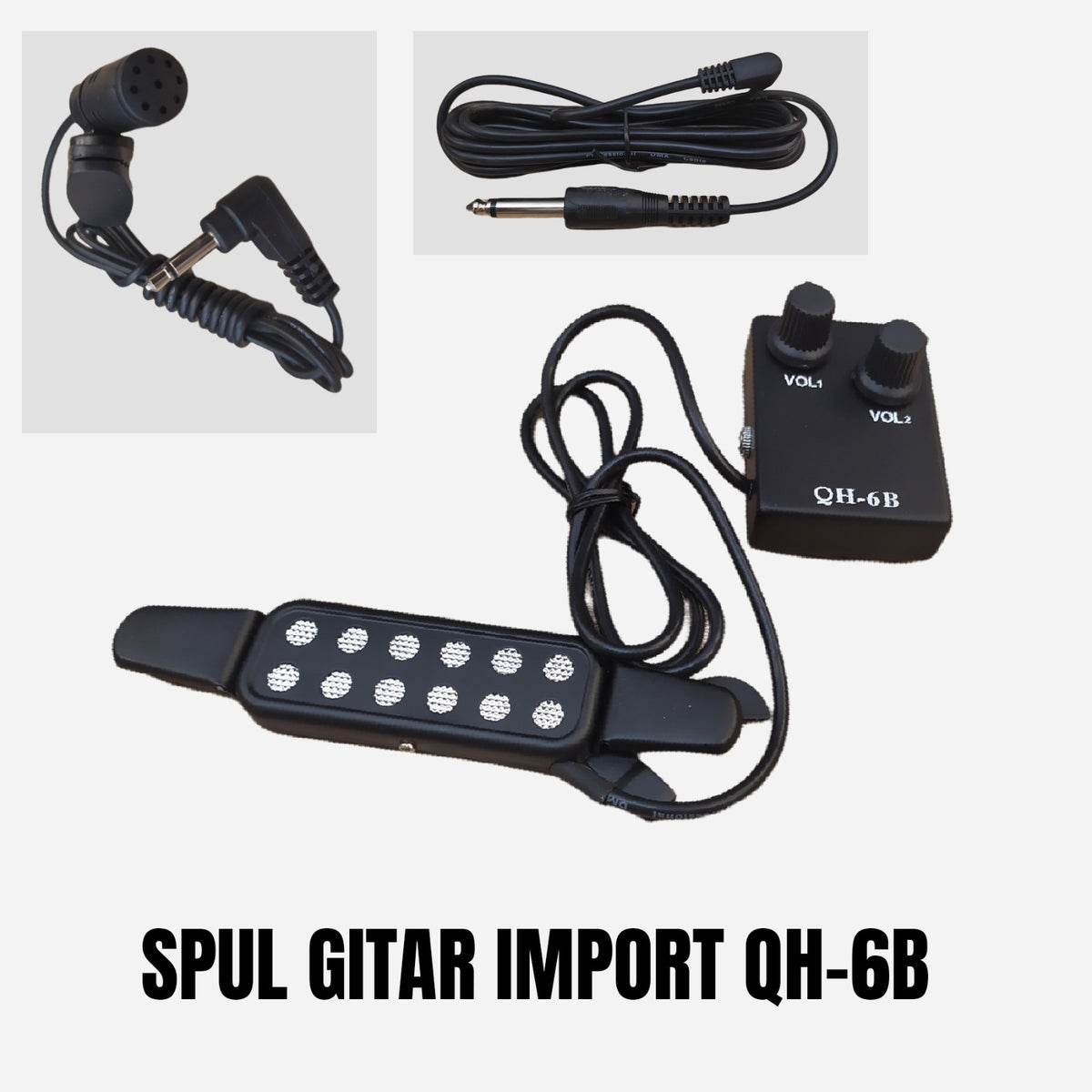 SPUL GITAR IMPORT QH-6B Gambar utama produk