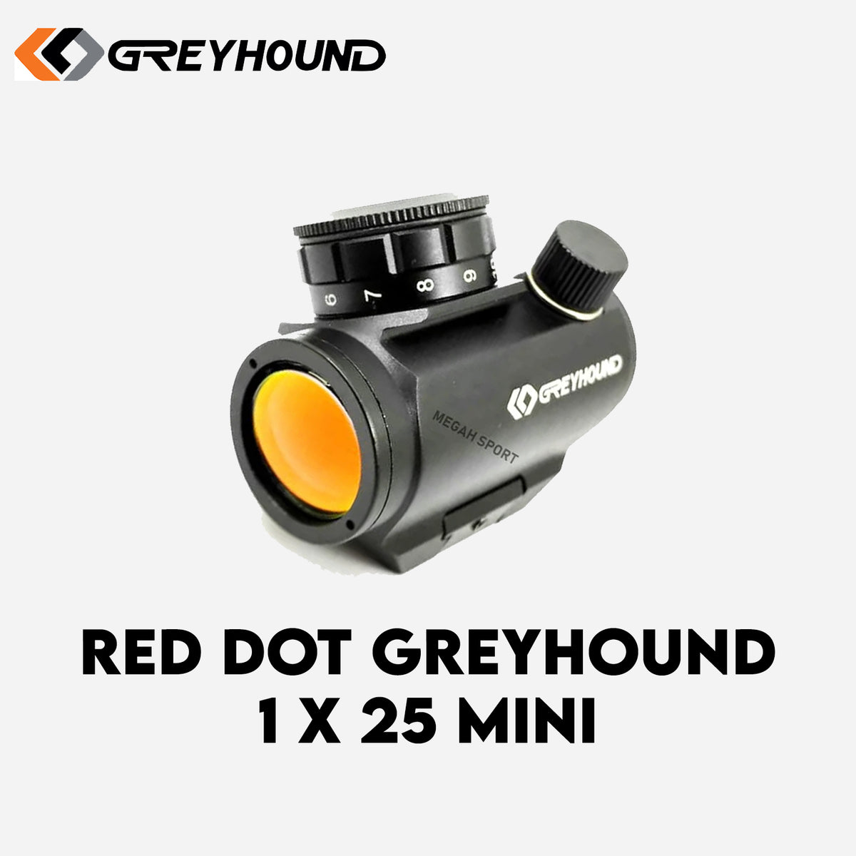 RED DOT GREYHOUND 1 X 25 MINI Gambar utama produk
