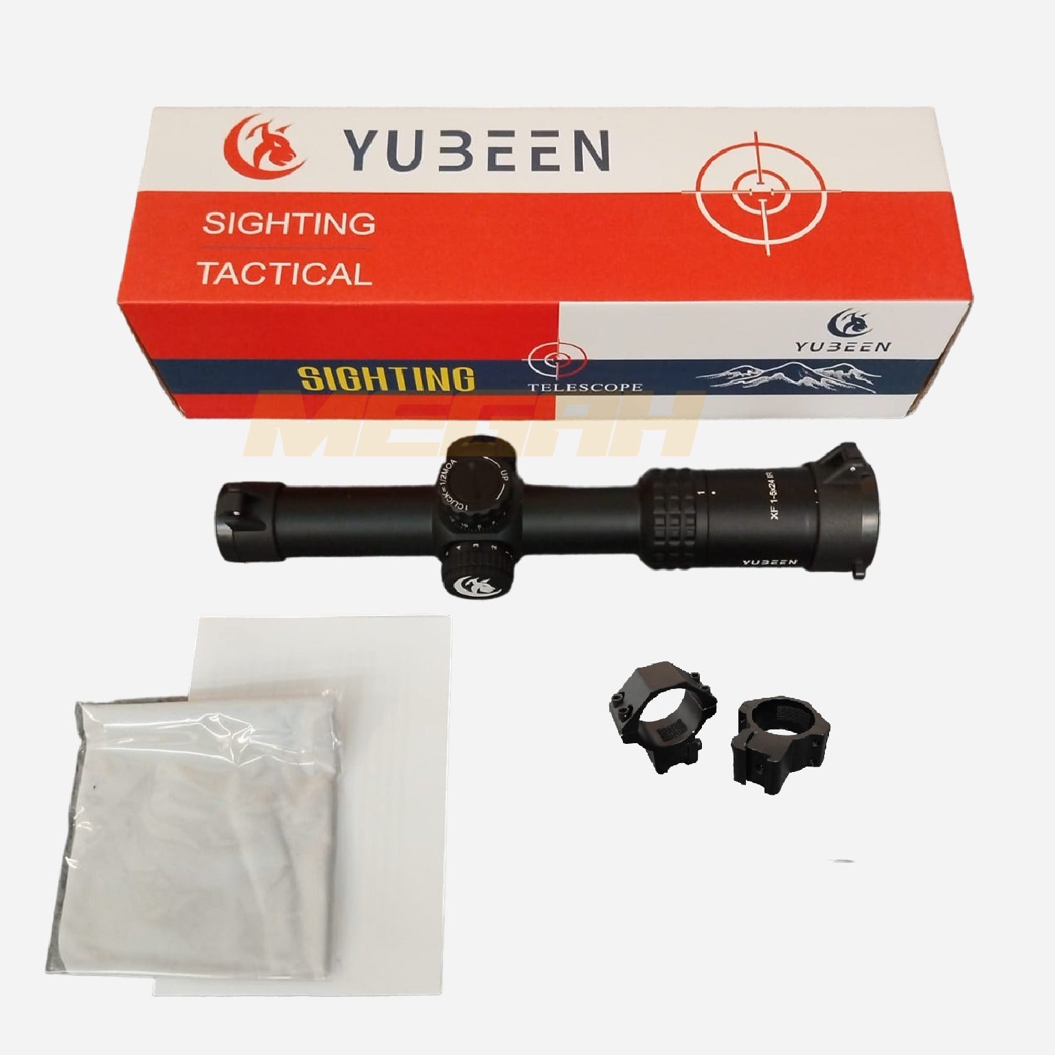 TELESKOP SENAPAN ANGIN YUBEEN XF 1-5x24 IR