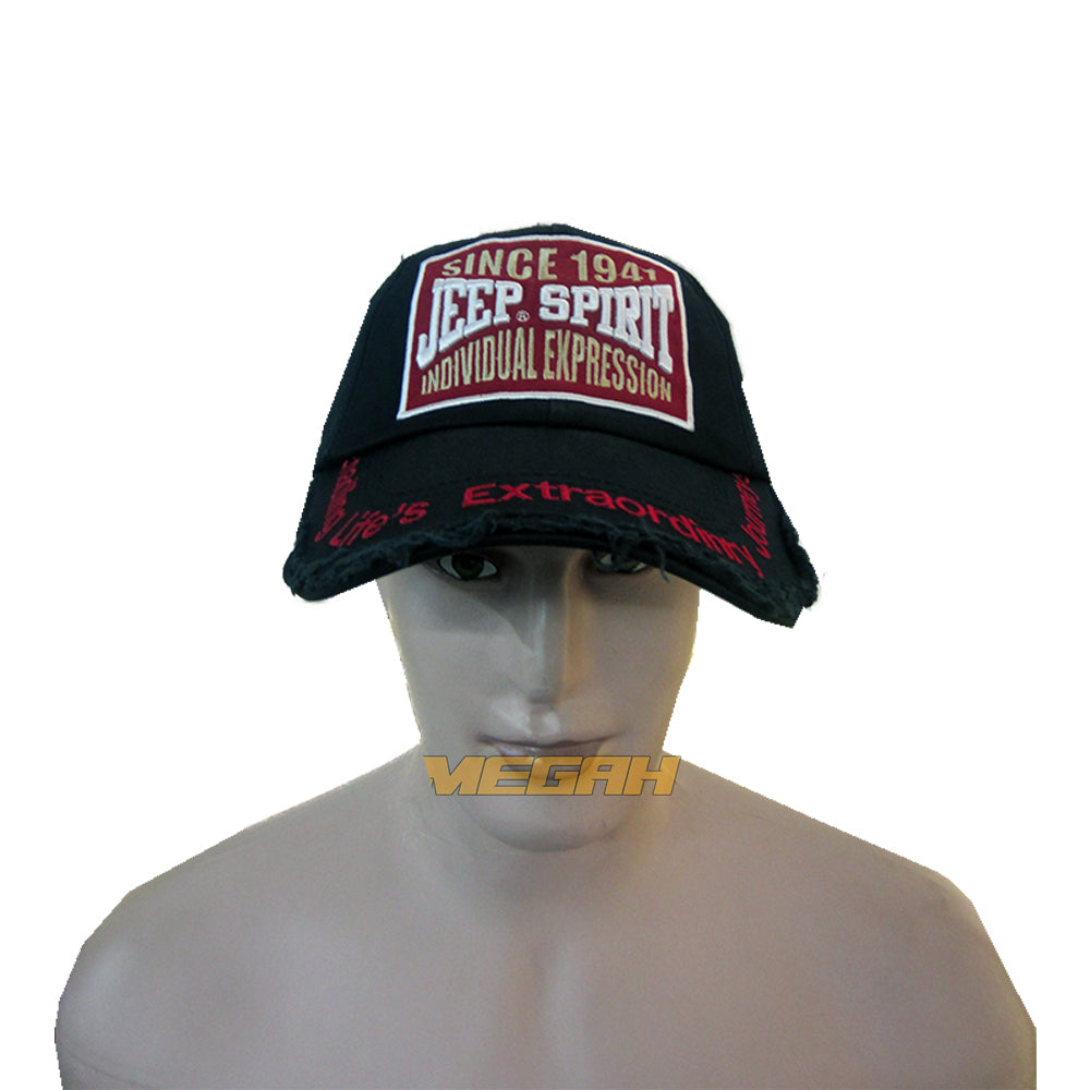 TOPI PET BORDIR BESAR (TI512) - Megah Sport