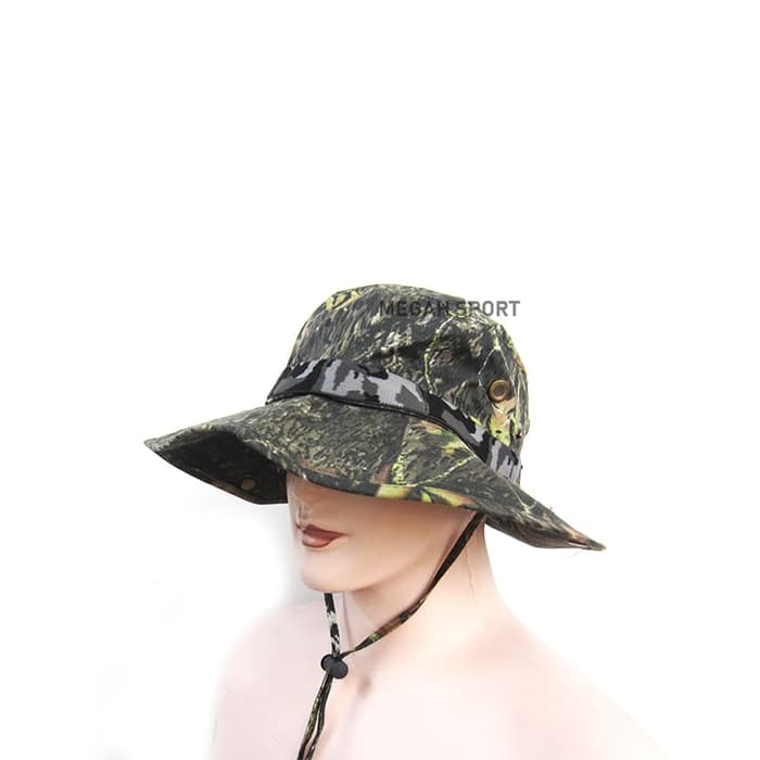 TOPI RIMBA CAMOU IMPORT Gambar sekunder produk