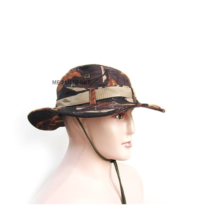 TOPI RIMBA CAMO IMPORT (TI507) Gambar sekunder produk