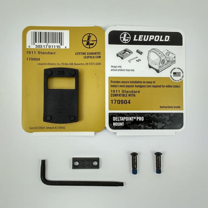 LEUPOLD DELTA POINT PRO 1911 BASE MOUNT 170904 (MT672) - Megah Sport