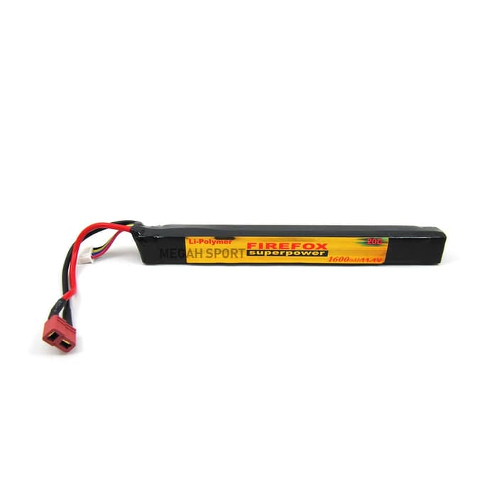 BATERAI CAIR FIREFOX AIRSOFT LITHIUM-POLYMER F4R16T (OG444) Gambar sekunder produk