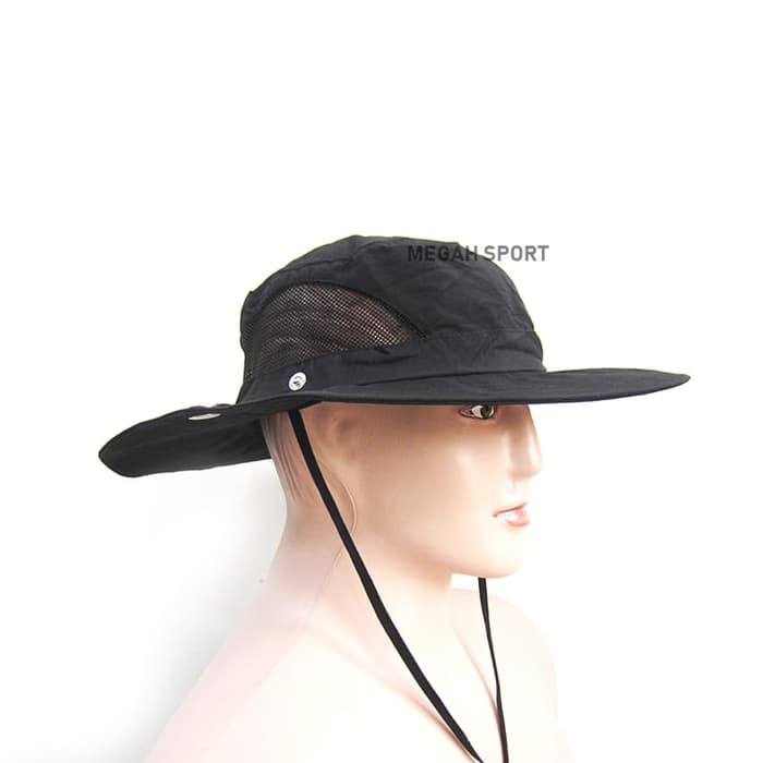TOPI RIMBA POLOS (TI532) Gambar sekunder produk