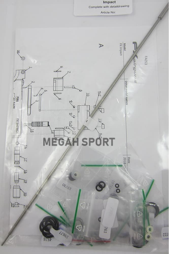 REPAIR KIT FX IMPACT MKII (AS694) - Megah Sport