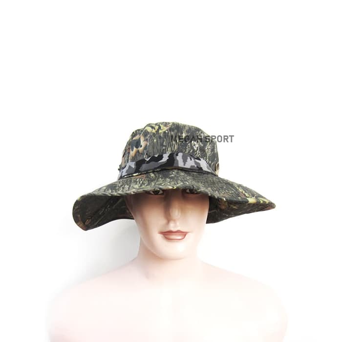 TOPI RIMBA CAMOU IMPORT (TI529) - Megah Sport Gambar utama produk