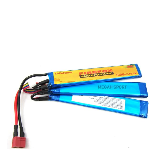 BATERAI CAIR FIREFOX AIRSOFT LITHIUM-POLYMER F4R12C (OG440) - Megah Sport Gambar utama produk
