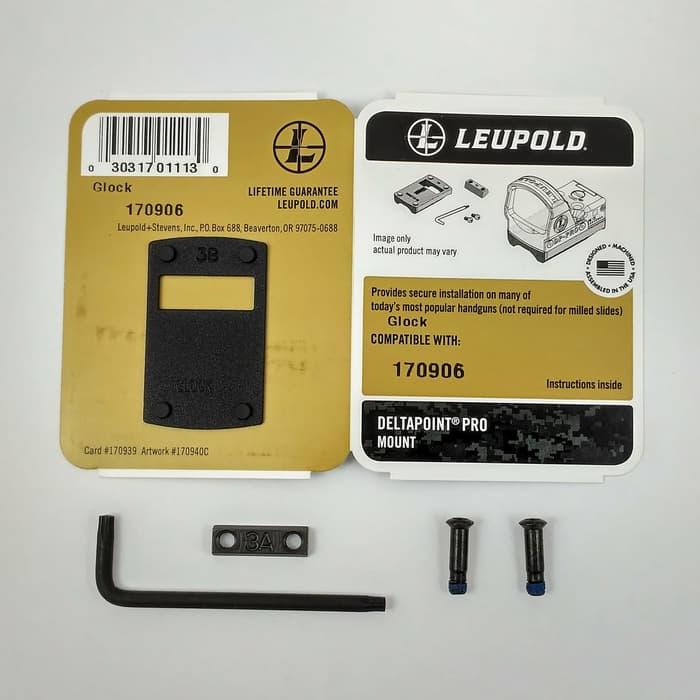 Leupold DeltaPoint PRO GLOCK Base Mount 170906 (MT673) - Megah Sport