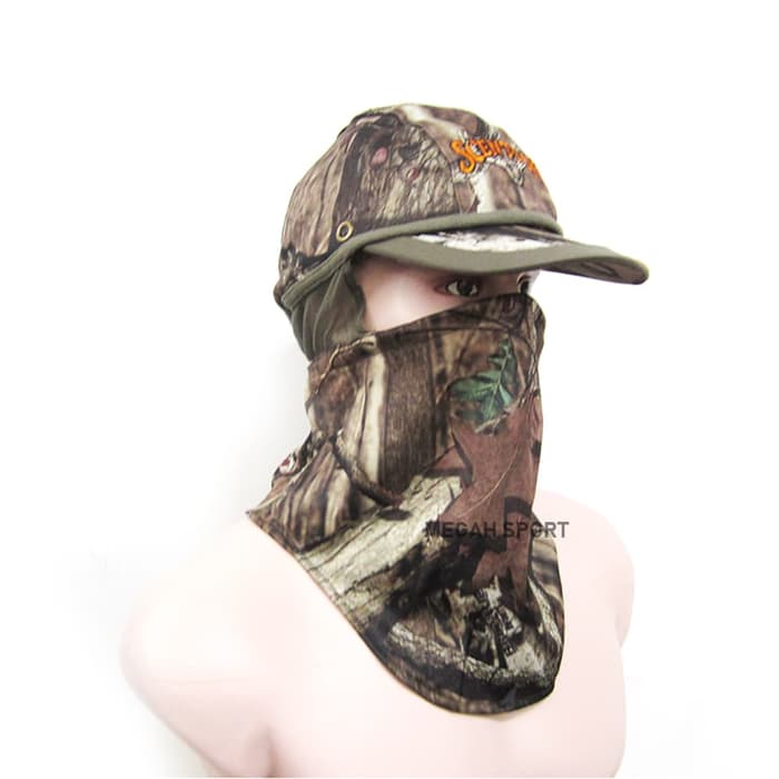 TOPI PLUS MASKER SCENTLOCK CAMO (TI540) - Megah Sport