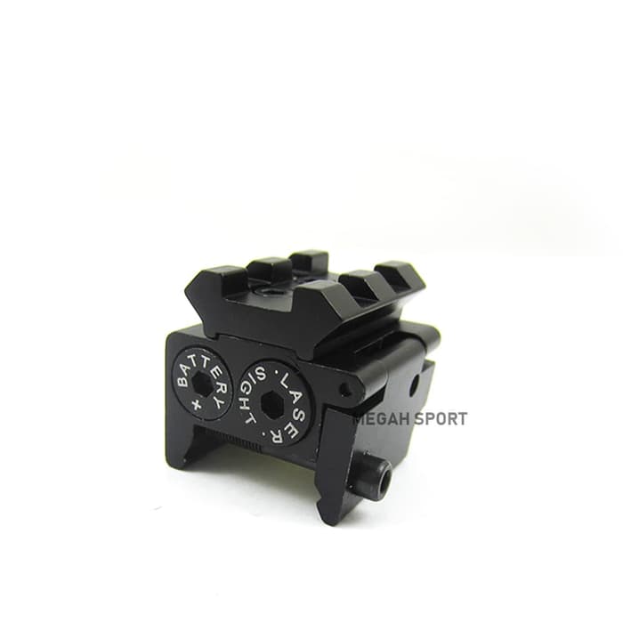 RED LASER PISTOL KOTAK (TC839) - Megah Sport
