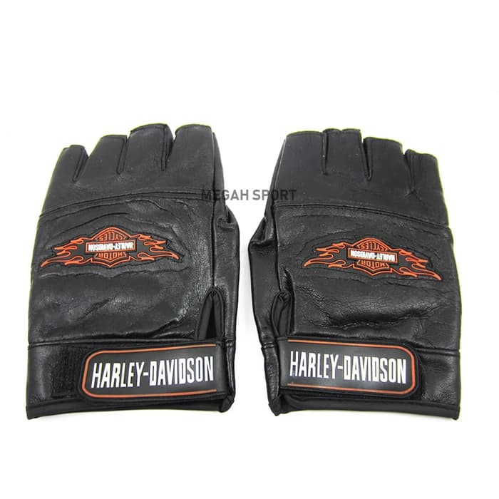 SARUNG TANGAN SETENGAH KULIT (SA087) Gambar sekunder produk