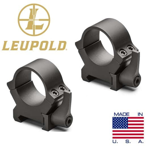 LEUPOLD RING MOUNT QRW2 25.4mm/1inch MEDIUM QUICK DETACHABLE (MT661) - Megah Sport