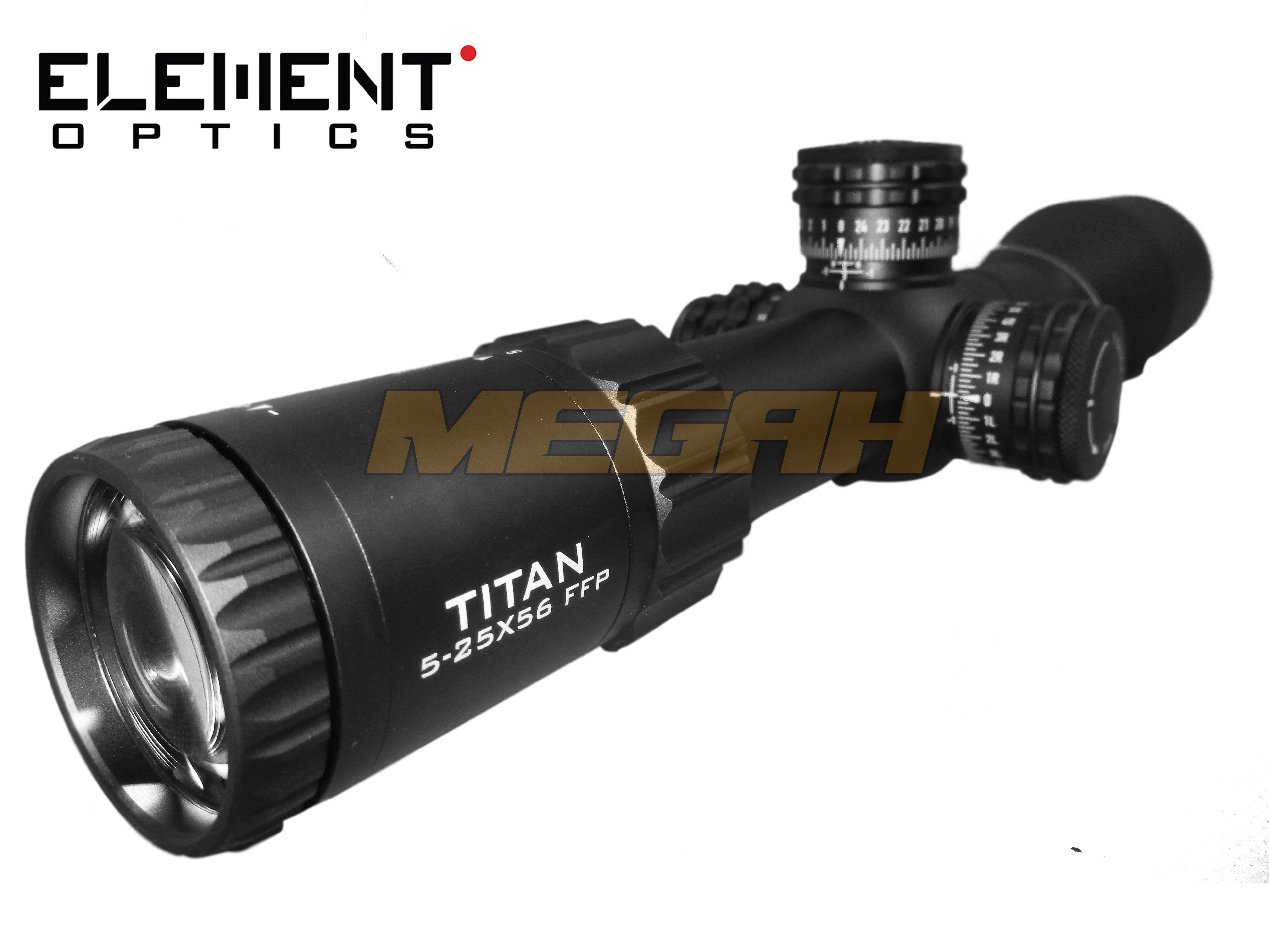 ELEMENT OPTICS TITAN 5-25X56 FPP EHR-1C MOA (TC284) - Megah Sport