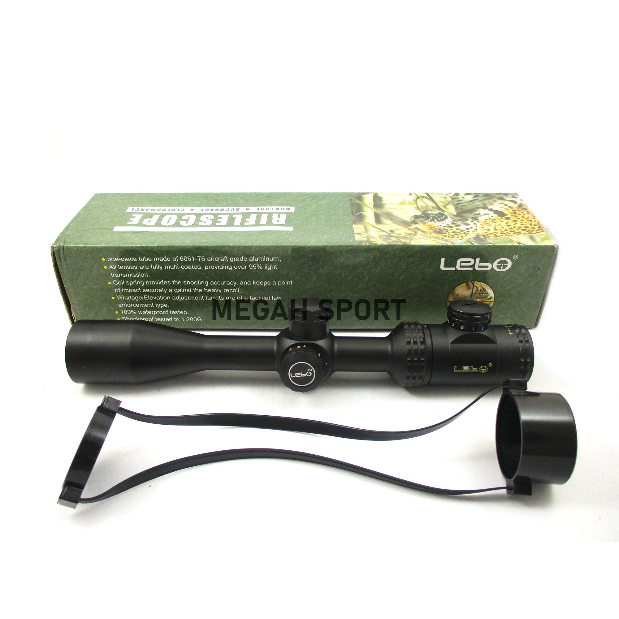 LEBO MG 4-16X40 AOE RGB (TC571) - Megah Sport