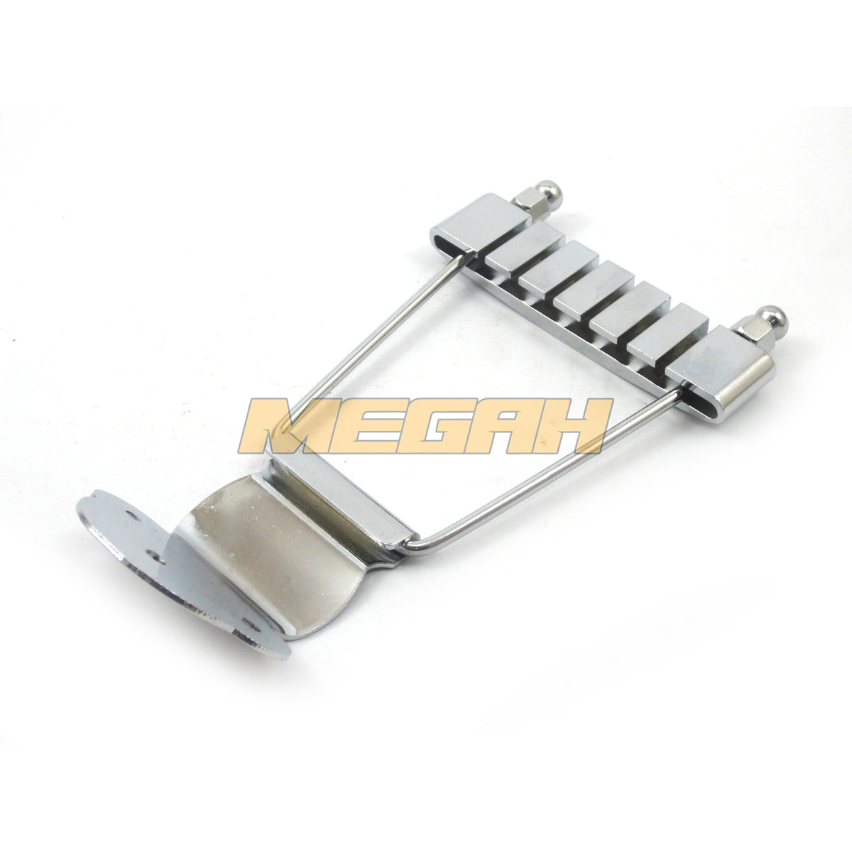TAIL PIECE 6 STRING - CHROME (AG071) - Megah Sport Gambar utama produk