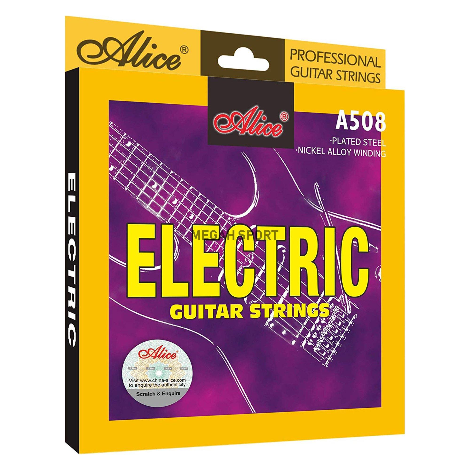 SENAR GITAR ELEKTRIK ALICE A508 (SG118) Gambar sekunder produk