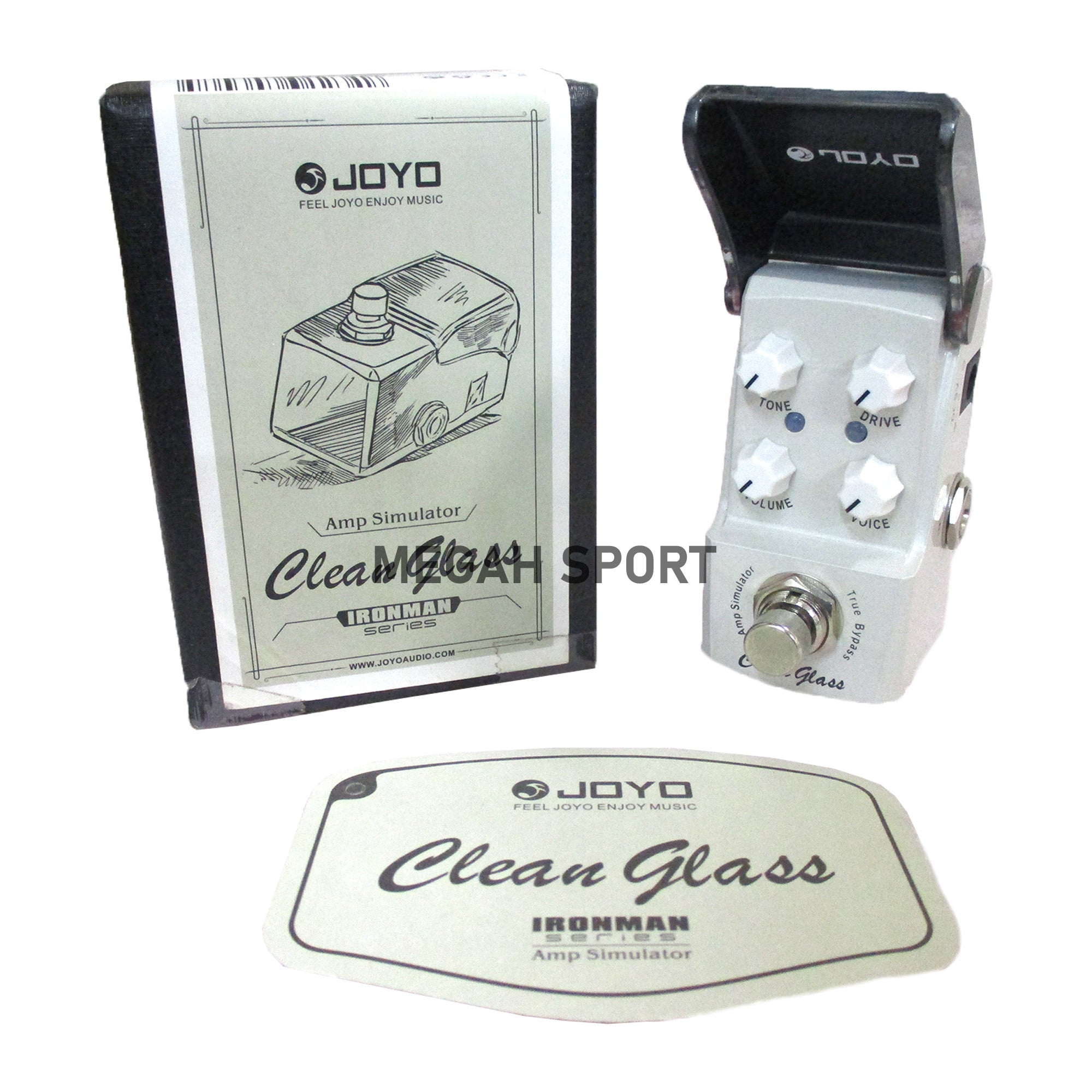 EFFECT JOYO CLEAN GLASS JF307 (AM903) - Megah Sport