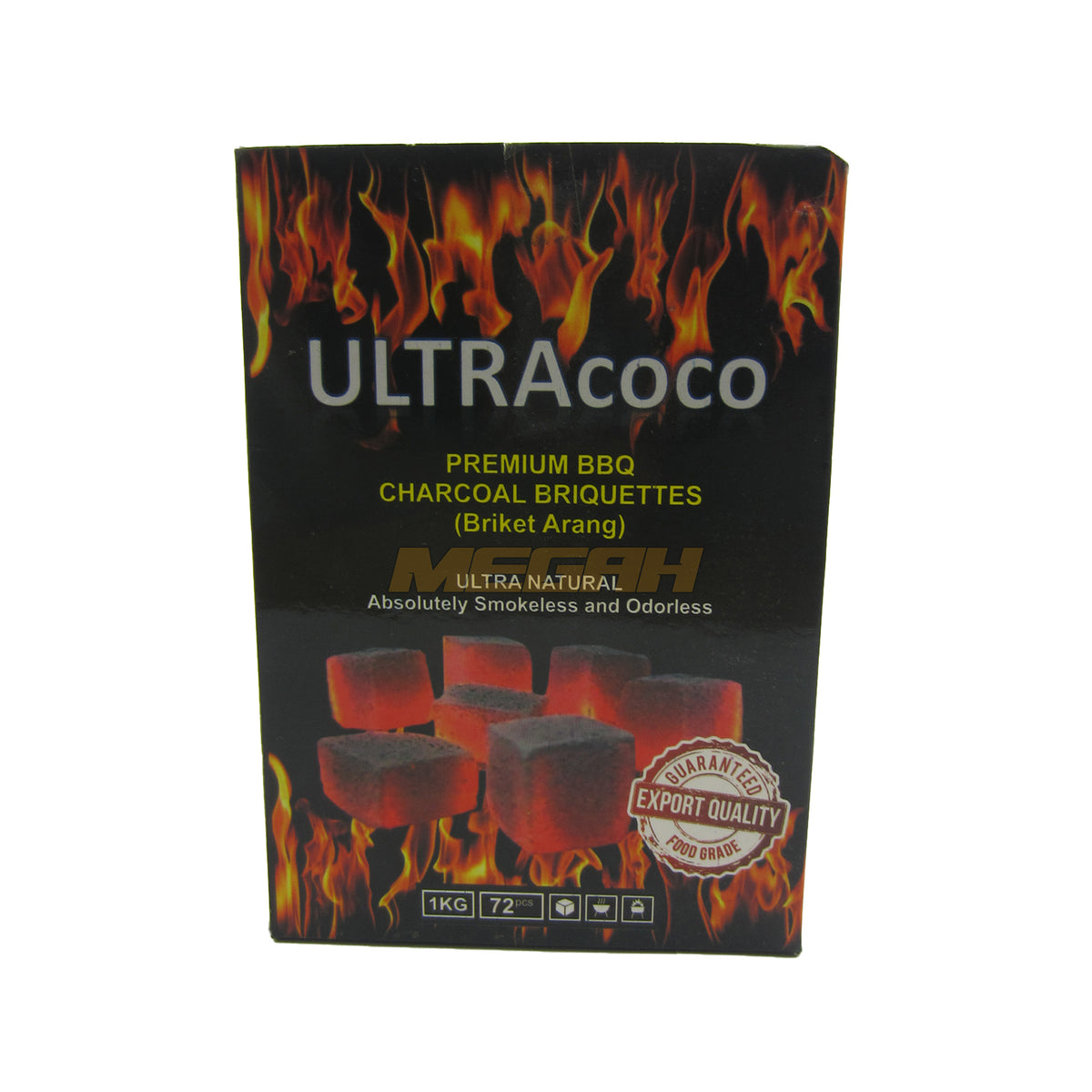BRIKET ARANG PEMBAKAR 1KG (LA030) - Megah Sport