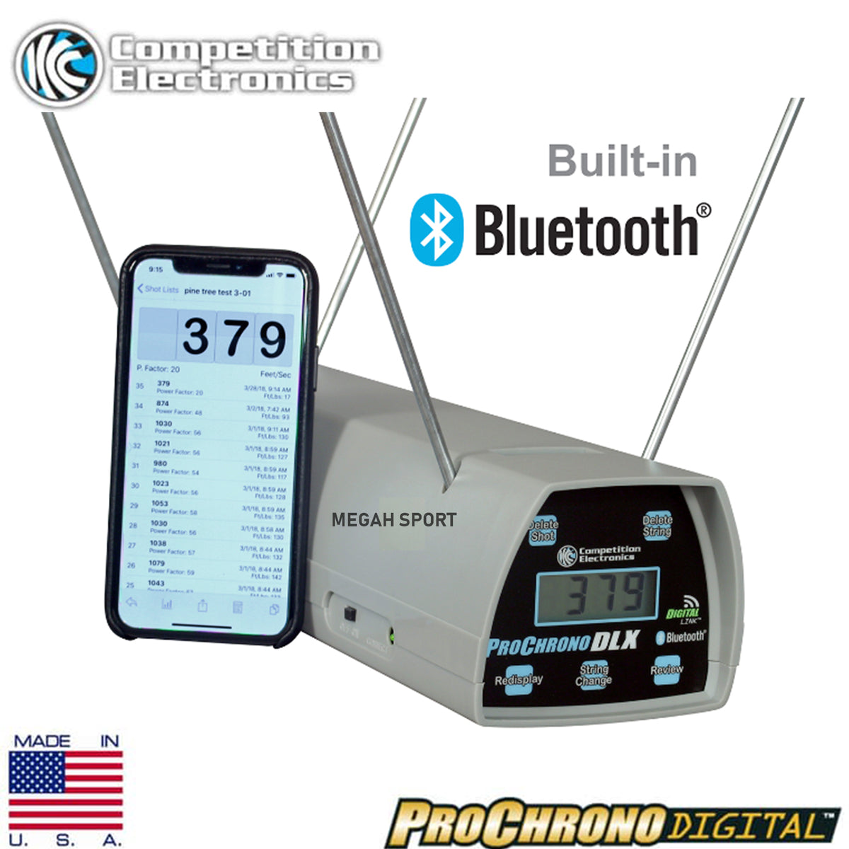 PROCHRONO DLX CEI 3820 (OG767) - Megah Sport Gambar utama produk