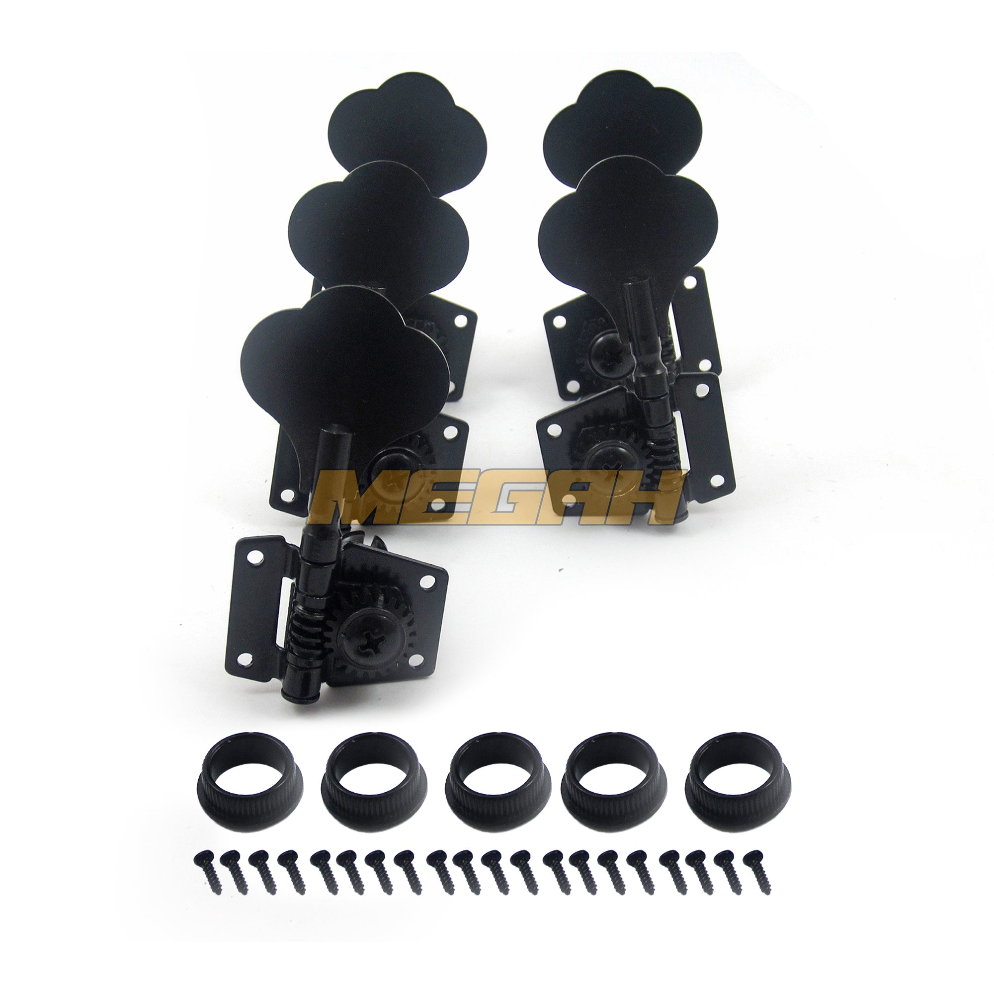 DRYER JAZZ BASS 5 STRING R3+L2 - BLACK Gambar sekunder produk