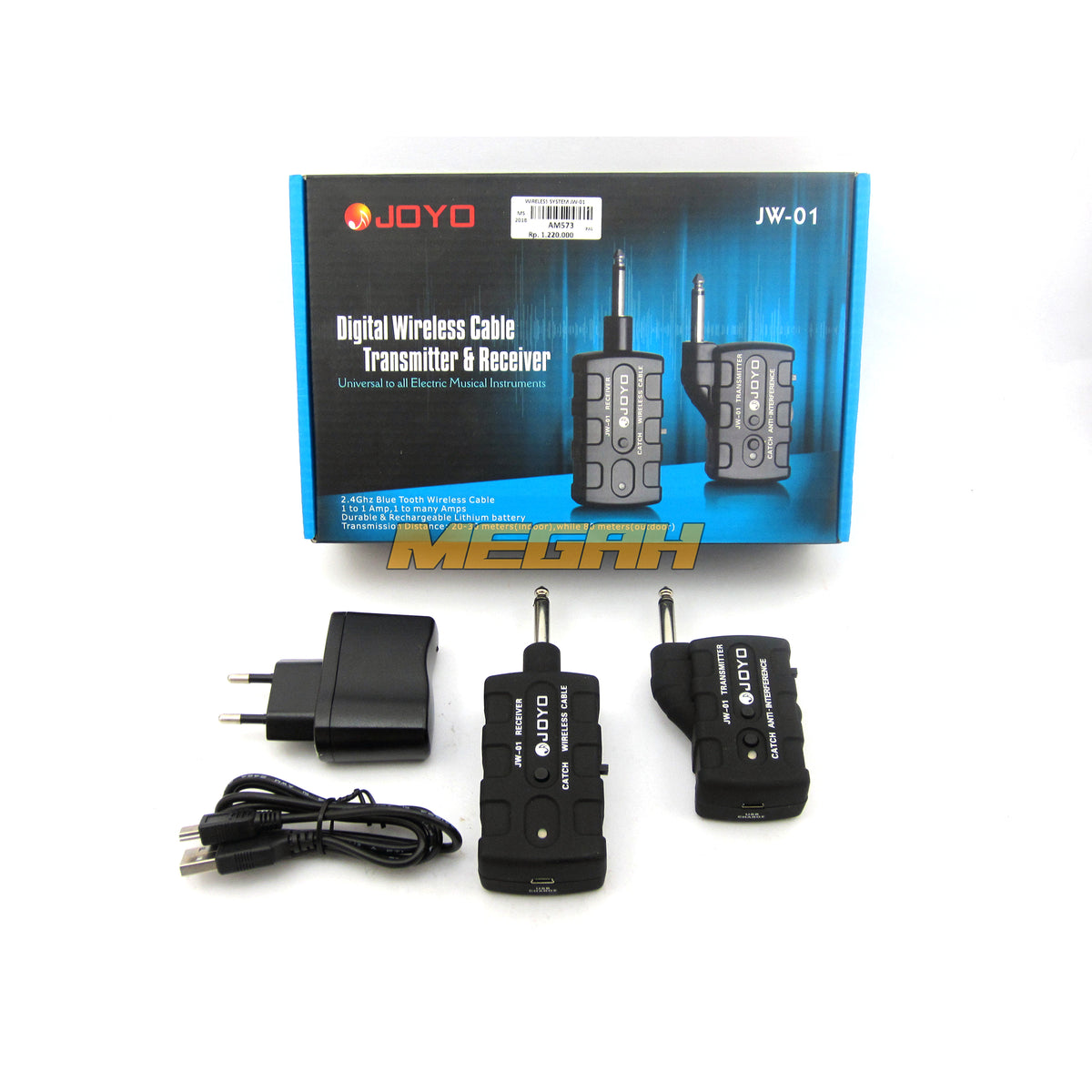 WIRELESS JOYO JW-01 TRANMISTER AM573 - Megah Sport Gambar utama produk