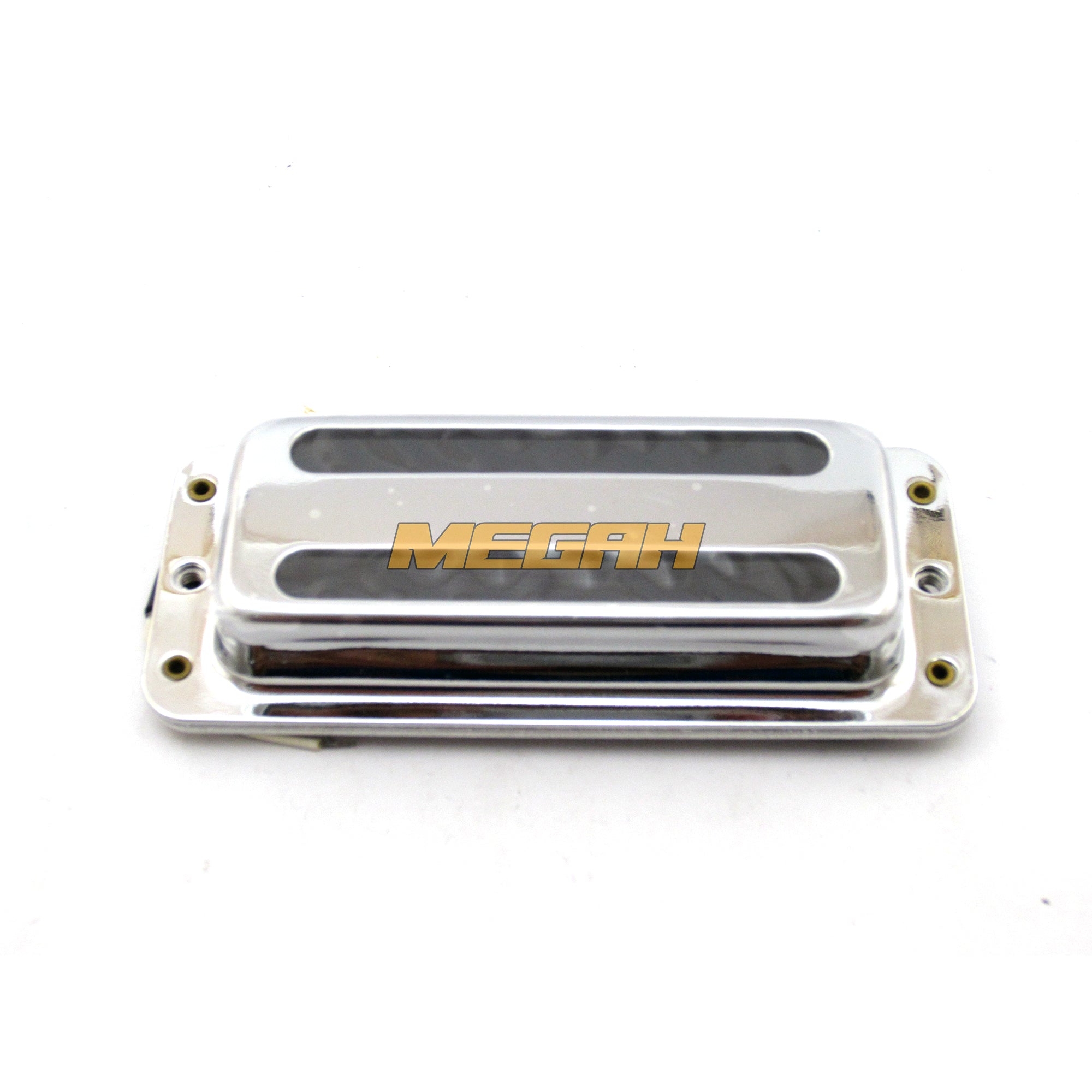 MINI HUMMBUCKER ALNICO BRIDGE/NECK - SILVER Gambar sekunder produk