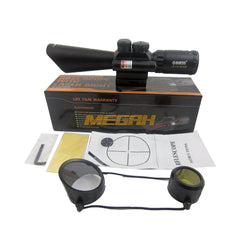 SPIKE 3.5-10X40 E + RED LASER MD-R6 (TC720) - Megah Sport