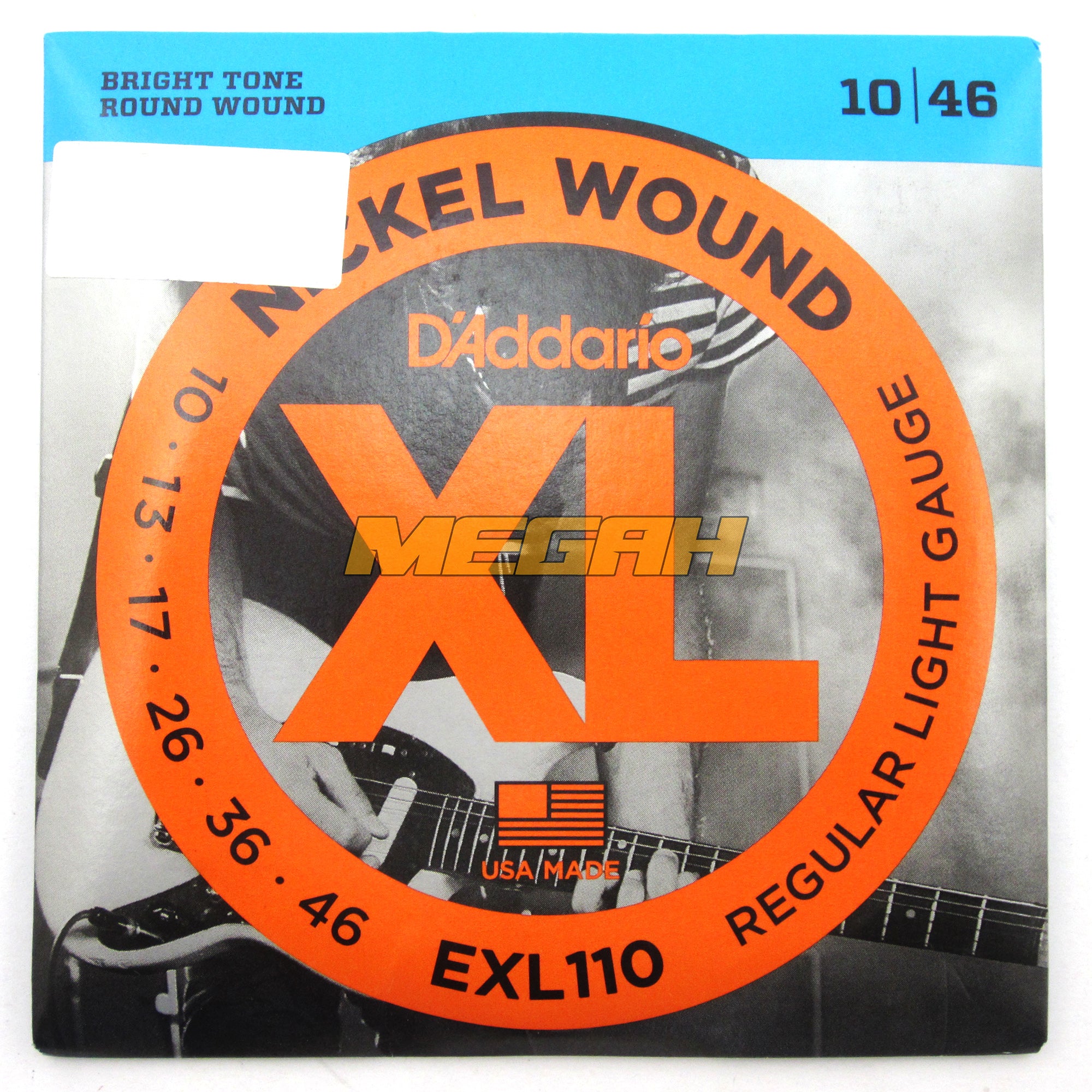 SENAR GITAR ELEKTRIK D'ADDARIO EXL110 ORIGINAL ASLI - 6 STRING Gambar sekunder produk