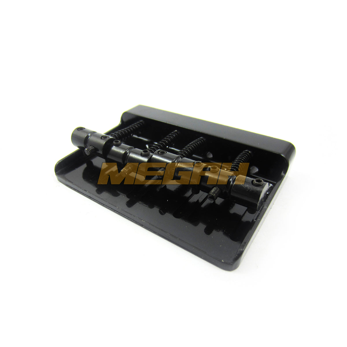 BRIDGE FIX BASS 4 STRING - BLACK/CHROME (AG990) - Megah Sport Gambar utama produk