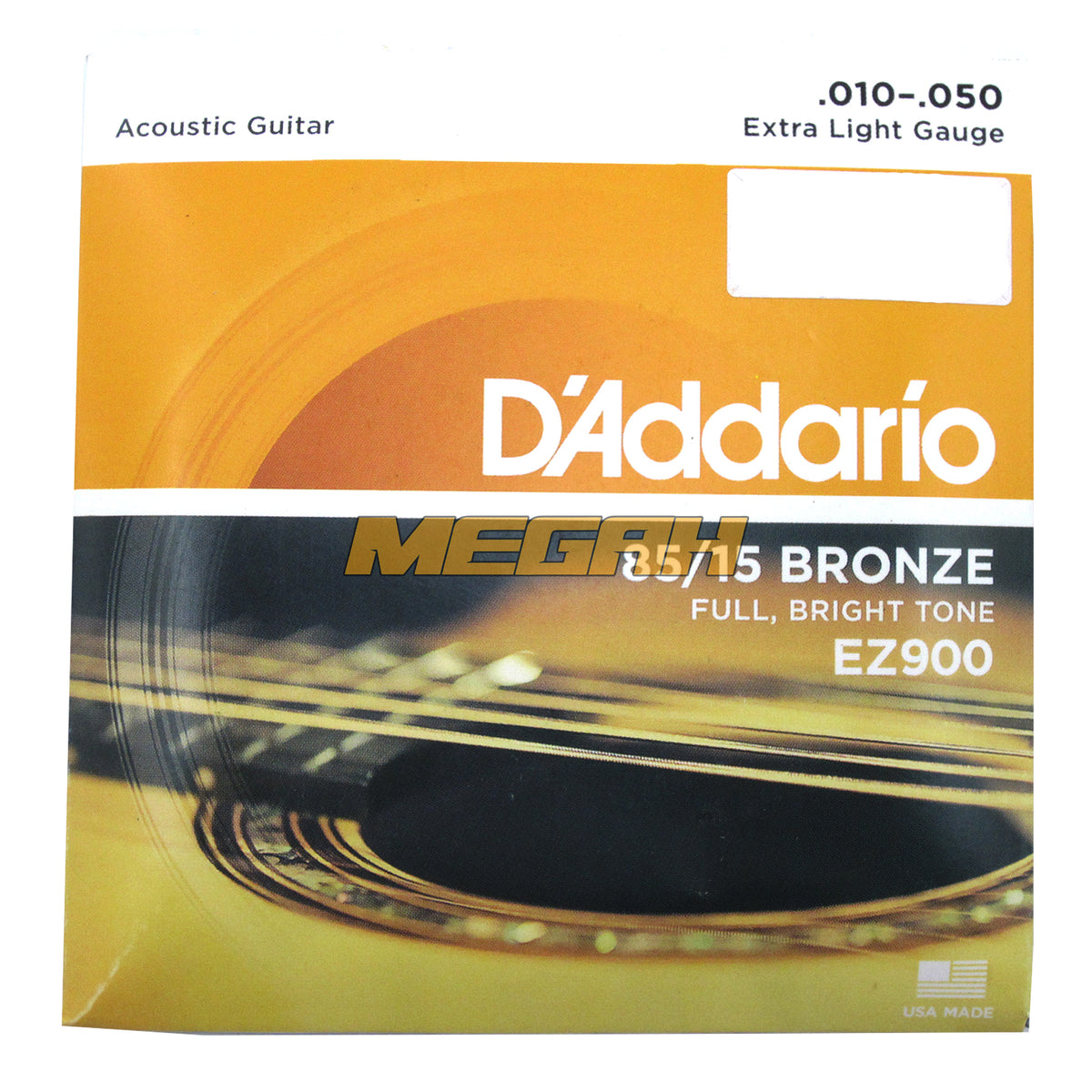 SENAR D'ADDARIO GITAR AKUSTIK EZ900 (SG158) - Megah Sport Gambar utama produk