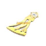 TAIL PIECE GOLD AND CHROME MDL W AG075 - Megah Sport