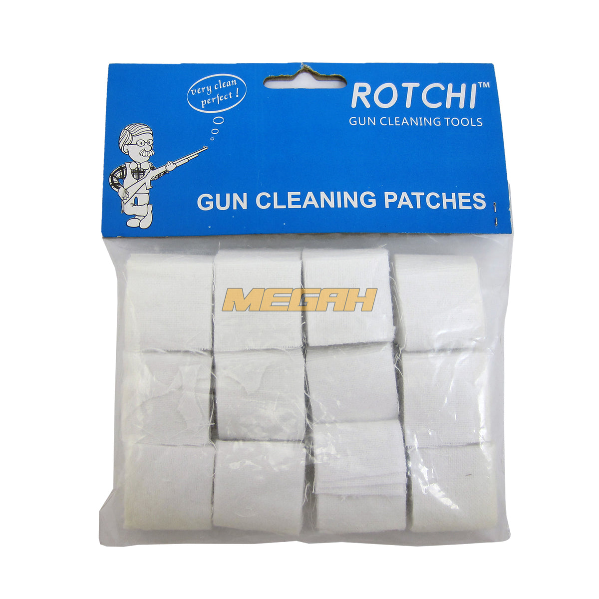 CLEANING PATCH KAL .22 (AS649) - Megah Sport