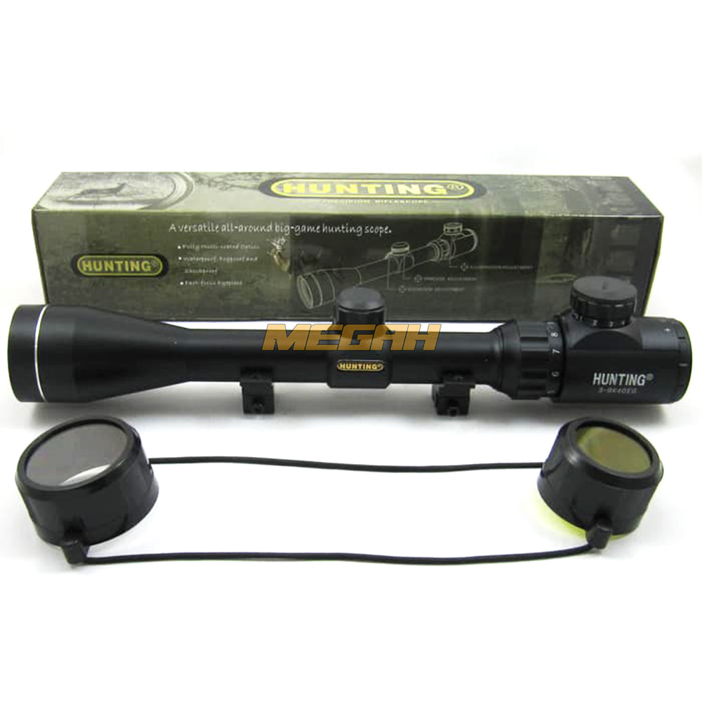 HUNTING 3-9X40 E (TC386) - Megah Sport