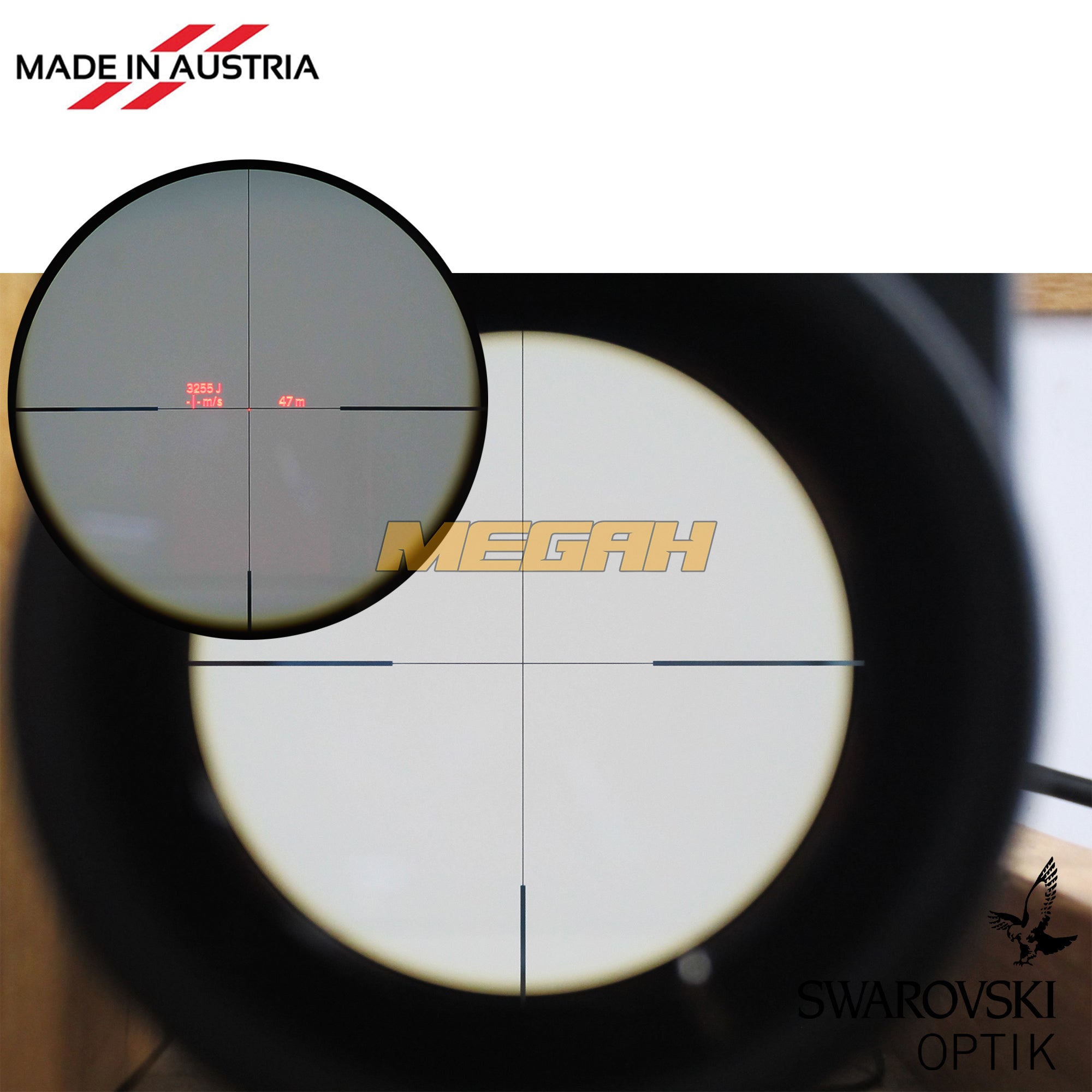 SWAROVSKI DS 5-25x52 P with MOUNT (TC327) - Megah Sport