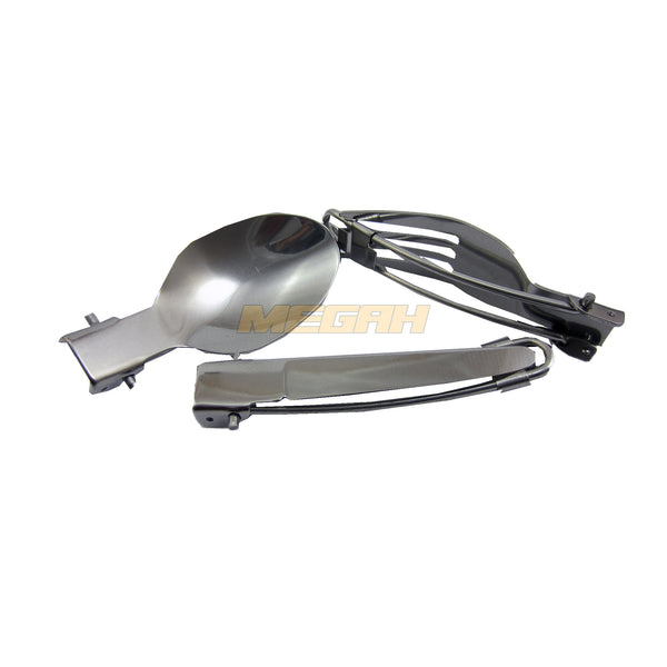 SENDOK GARPU PISAU LIPAT PORTABEL STAINLESS STEEL (LA148) - Megah Sport