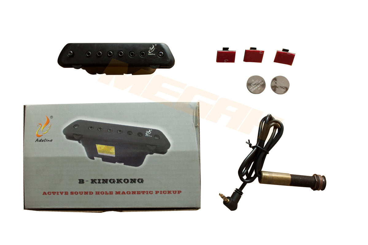 PICKUP GITAR AKUSTIK MAGNET B-KINGKONG ADELINE Gambar utama produk