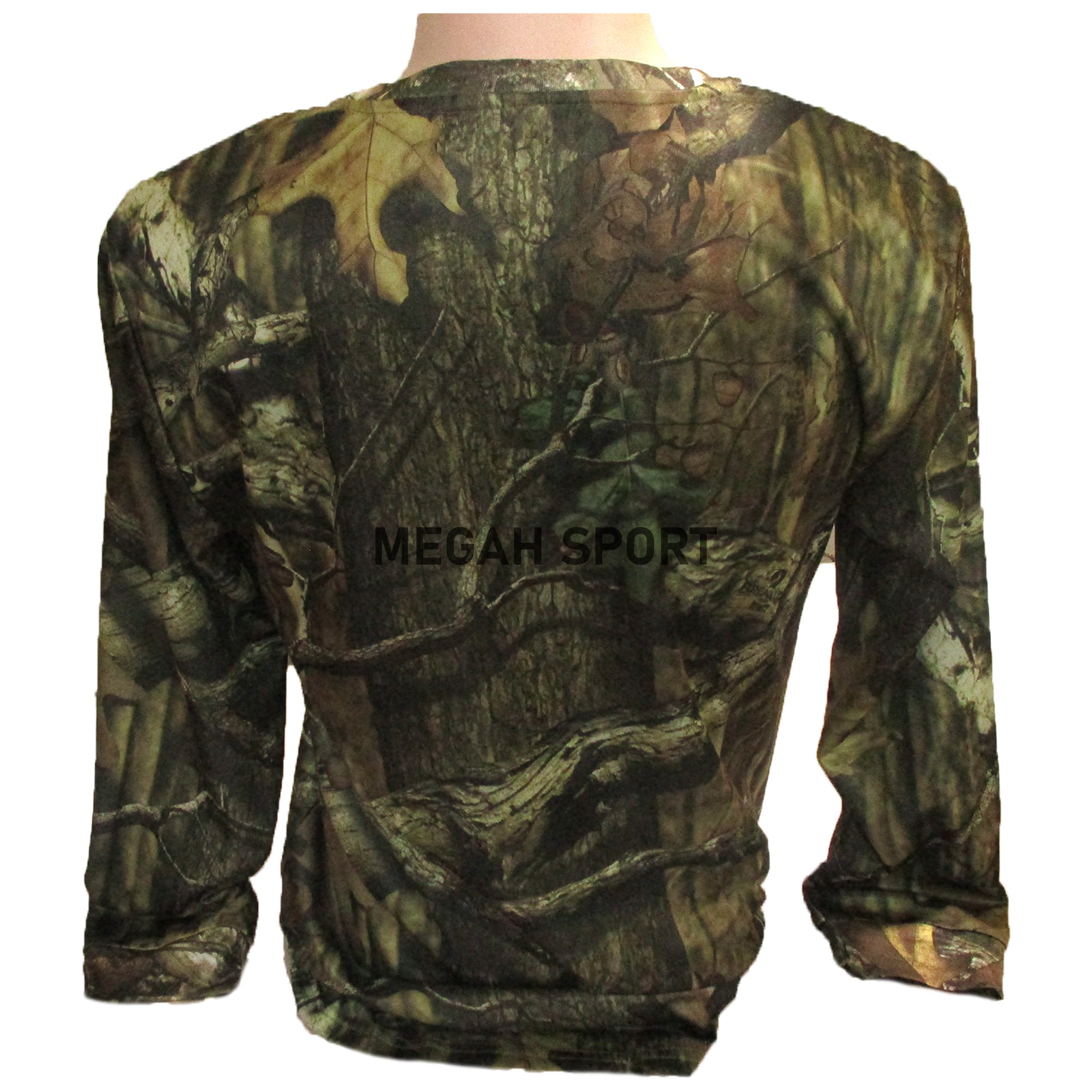 KAOS TANGAN PANJANG STRETCH CAMO (KS084) - Megah Sport