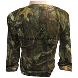 KAOS TANGAN PANJANG STRETCH CAMO (KS084) - Megah Sport