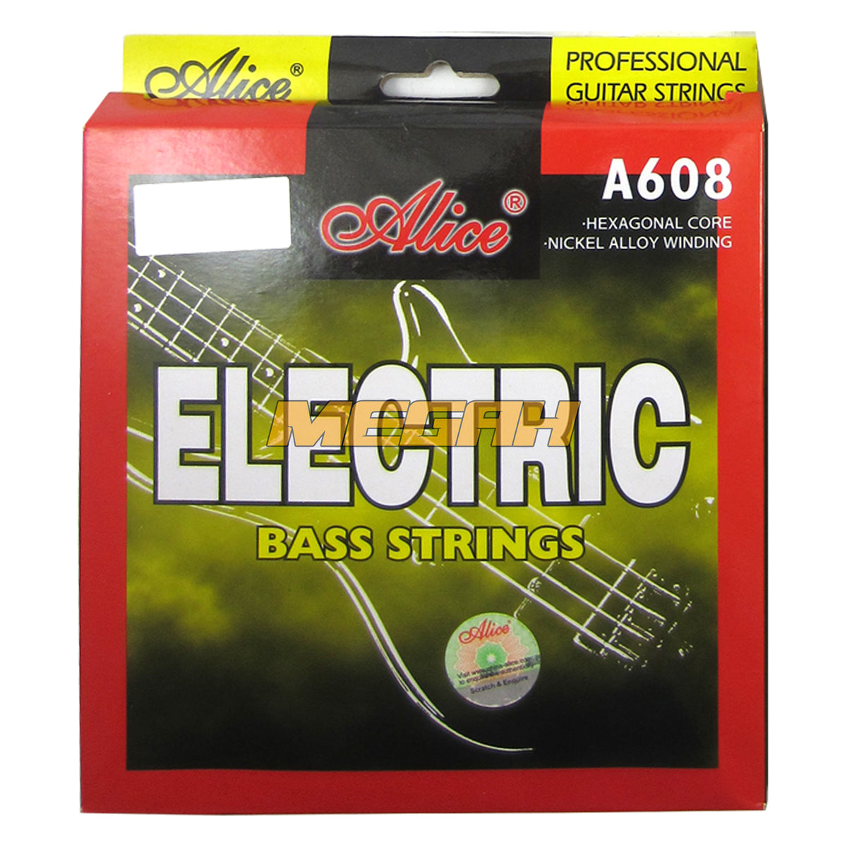 SENAR ALICE BASS AKUSTIK A608-M - 5 STRING (SG215) - Megah Sport Gambar utama produk